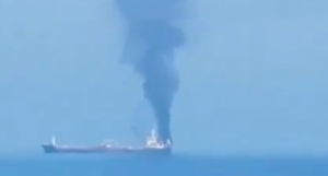 US Navy attacks MT Jalveer on Thursday off Gulf of Oman.