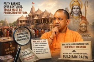 Yogi Adityanath’s Biggest Challenge Yet? The Ram Mandir Donation Controversy.