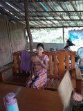 A Myanmar refugee woman
