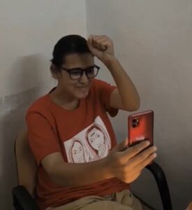 AISA president Neha Bora.