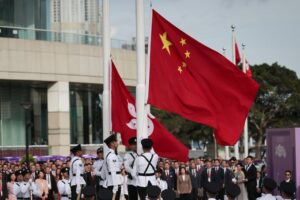 Celebrations took place for the 29th anniversary of Hong Kong’s return to China.