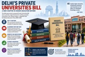 Delhi Set to Join Other States with Private Universities Under New Bill.