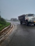 Highway near India-Myanmar border.