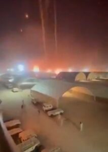 Iran cluster bomb attack in Jordan.