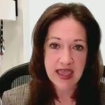 Former US Deputy Assistant Secretary of State for Iran and Iraq Jennifer Gavito speaking during an interview with Al Arabiya English about US-Iran tensions, diplomacy, and the Strait of Hormuz.