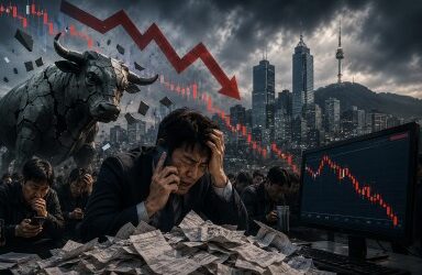 South Korea stocks face crisis amid excessive margin trading and forced liquidation.