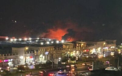 Major US airstrikes carried out on Shahid Haqani Port in Bandar Abbas, southern Iran.