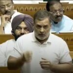 Rahul Gandhi speaks in the Lok Sabha.