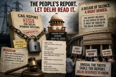 SC Stay on Delhi Discom Audit Revives Demand to Release Sealed 2015 CAG Report.