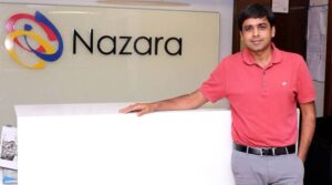 Shares of Nazara Technologies gained over 7% in mid session on Friday.