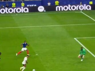 Pedro Porro scores second goal for Spain in World Cup semi-final vs France.