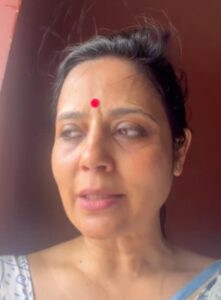 TMC Lok Sabha MP Mahua Moitra faced egg attacks when she visited her constituency.