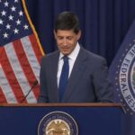 US Fed Chair Kevin Warsh after the July policy meeting holds a press conference.