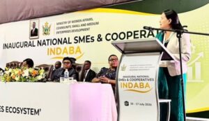 A delegation from Ministry of MSME led by Joint Secretary Mercy Epao attended the Inaugural MSME Indaba.