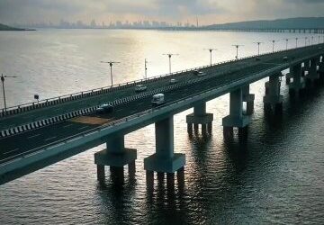 Atal Setu in Mumbai.