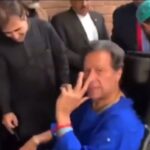 Pakistan's former Prime Minister Imran Khan was wheel-chaired to a private hospital on Friday.