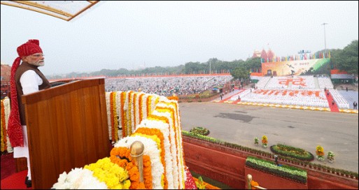 Prime Minister Narendra Modi spoke of seven steps to Viksit Bharat by 2047 in Independence Day speech.