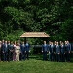 US President Donald Trump hosts his Cabinet for a meeting at Camp David.