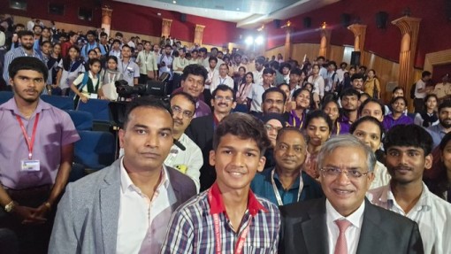 CEC Gyanesh Kumar at electoral literacy programme.