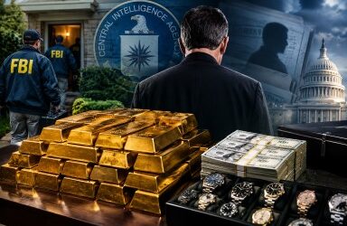 FBI investigation involving gold bars, cash and classified CIA programme.