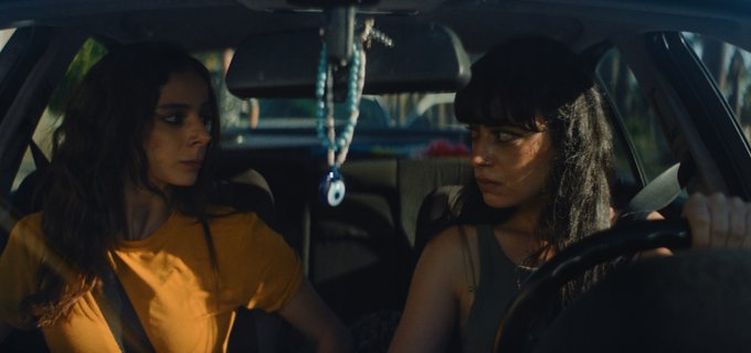 Maria Nakouzi and Rym Mroue in a scene from Furies at the Venice Film Festival.