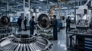 Sigma Advanced Systems aerospace manufacturing facility supplying Rolls-Royce components.