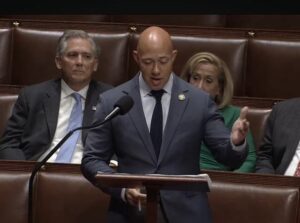 Rep. Michael McCaul speaks on the Russia sanctions bill on the House floor.
