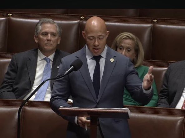 Rep. Michael McCaul speaks on the Russia sanctions bill on the House floor.