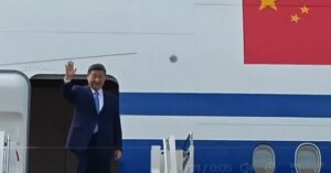Chinese President Xi Jinping boards flight for his US visit for talks with Donald Trump amid intense competition over trade, technology and Taiwan.