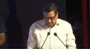 CP Aggarwal speaks at a UP Investment forum on plans of Gallant Ispat.