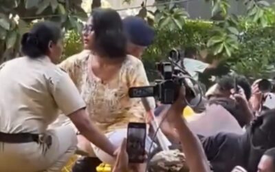 Delhi Police on Sunday took AISA president Neha Bora in detention.