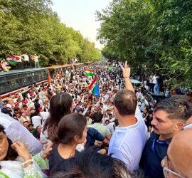 Congress led an Opposition march to the Supreme Court on Monday.