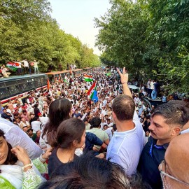 Congress led an Opposition march to the Supreme Court on Monday.