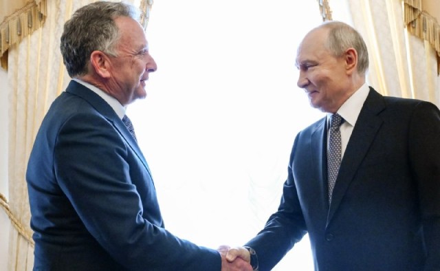 Putin Meets Trump Envoy Witkoff in Moscow on Wednesday.